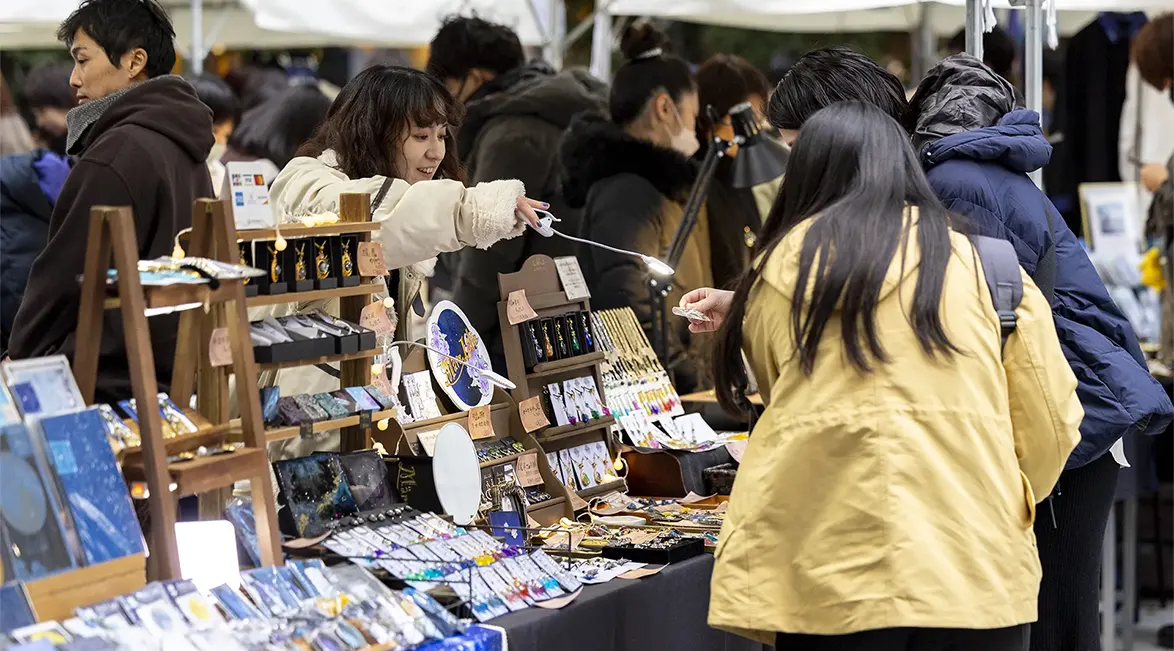 宇宙かわいいを探すホール(有料エリア)